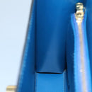 LOUIS VUITTON Epi Malesherbes Hand Bag Blue M52375 LV Auth ar13185-21