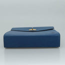 LOUIS VUITTON Epi Malesherbes Hand Bag Blue M52375 LV Auth ar13185-5