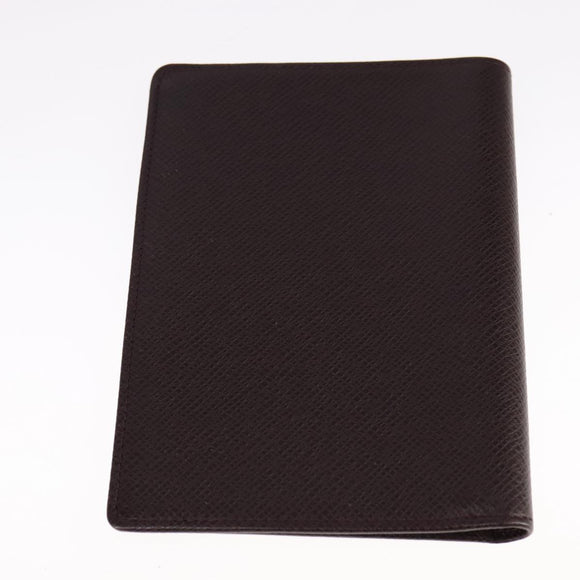 LOUIS VUITTON Damier Graphite Taiga Card Case Wallet 2Set LV Auth ar13188