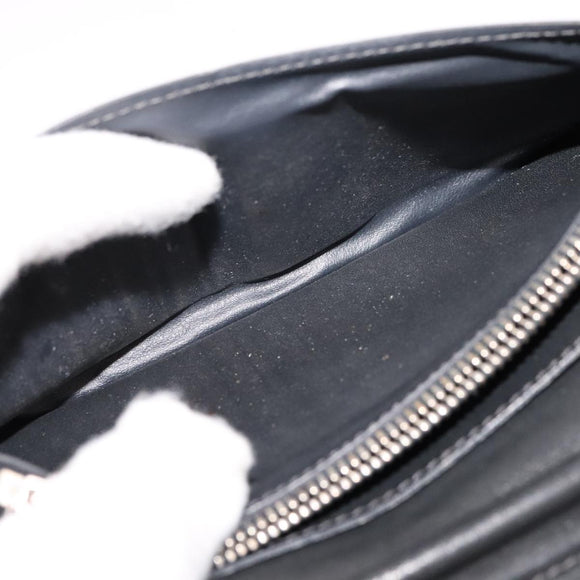 LOUIS VUITTON Damier Graphite Taiga Card Case Wallet 2Set LV Auth ar13188