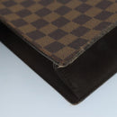 LOUIS VUITTON Damier Ebene Venice GM Hand Bag N51146 LV Auth ar13191-16