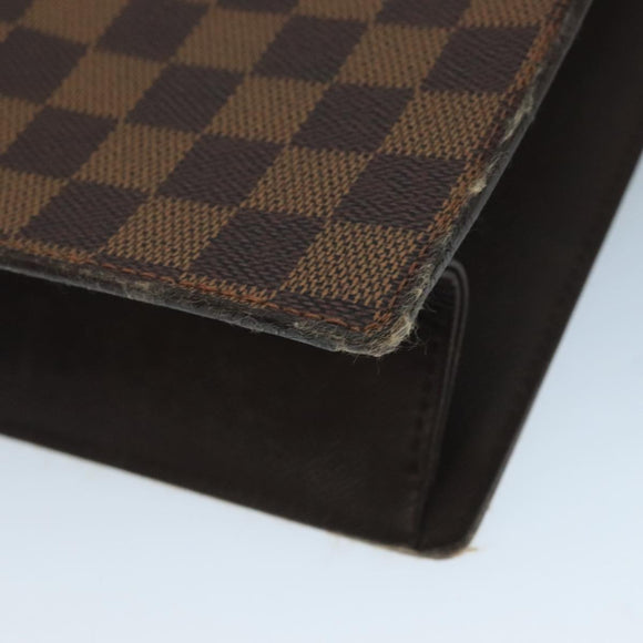 LOUIS VUITTON Damier Ebene Venice GM Hand Bag N51146 LV Auth ar13191