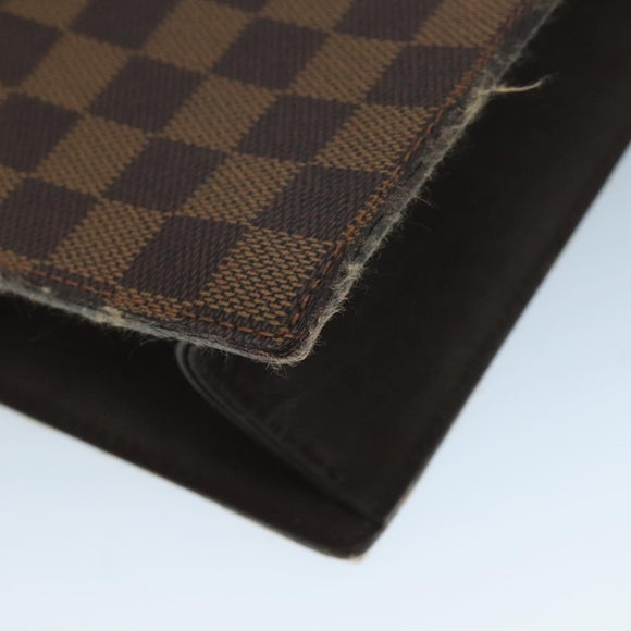 LOUIS VUITTON Damier Ebene Venice GM Hand Bag N51146 LV Auth ar13191