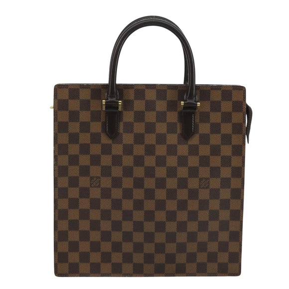 LOUIS VUITTON Damier Ebene Venice GM Hand Bag N51146 LV Auth ar13191
