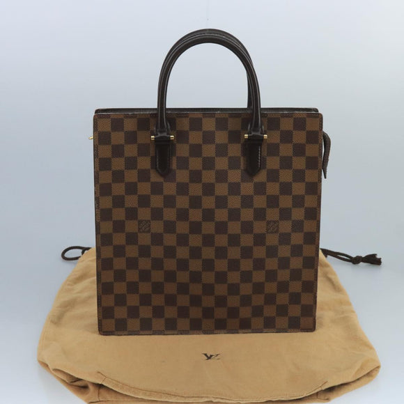 LOUIS VUITTON Damier Ebene Venice GM Handtas N51146 LV Auth ar13191