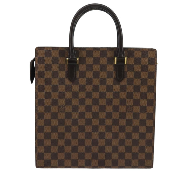 LOUIS VUITTON Damier Ebene Venice GM Hand Bag N51146 LV Auth ar13191