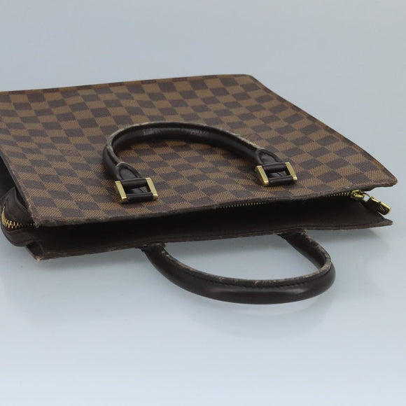 LOUIS VUITTON Damier Ebene Venice GM Hand Bag N51146 LV Auth ar13191