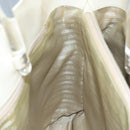 PRADA Hand Bag Patent leather Beige Auth ar13198-18