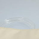 PRADA Hand Bag Patent leather Beige Auth ar13198-8