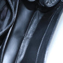 LOEWE Shoulder Bag Leather Black Auth ar13208-12