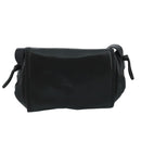 LOEWE Shoulder Bag Leather Black Auth ar13208-2