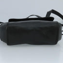 LOEWE Shoulder Bag Leather Black Auth ar13208-5