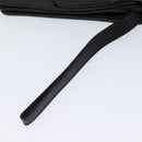 MCM Vicetos Logogram Clutch Bag PVC Black Gold Auth ar13233-8