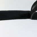 BVLGARI Belt Canvas Leather 33.5""-35.4"" Black Auth ar13234-10