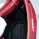 PRADA Hand Bag Nylon Red Silver Auth ar13253-23