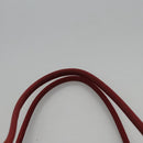 PRADA Hand Bag Nylon Red Silver Auth ar13253-8