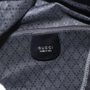 GUCCI Bamboo Hand Bag Nylon Black Silver 000 2865 0575 Auth ar13254-17