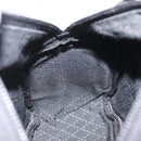 GUCCI Bamboo Hand Bag Nylon Black Silver 000 2865 0575 Auth ar13254-19