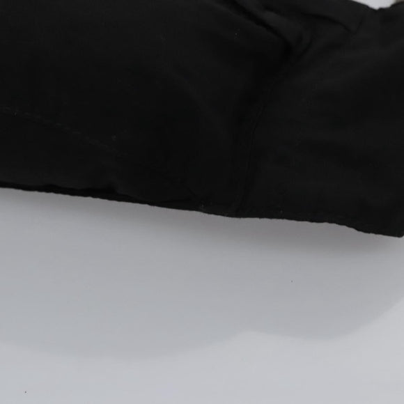 PRADA Sports Waist Bag Nylon Black Gray Silver Auth ar13262