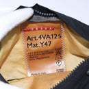 PRADA Sports Waist Bag Nylon Black Gray Silver Auth ar13262-10