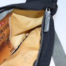 PRADA Sports Waist Bag Nylon Black Gray Silver Auth ar13262-18