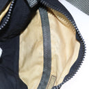 PRADA Sports Waist Bag Nylon Black Gray Silver Auth ar13262-20