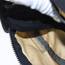 PRADA Sports Waist Bag Nylon Black Gray Silver Auth ar13262-21