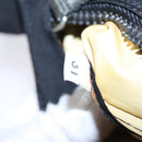 PRADA Sports Waist Bag Nylon Black Gray Silver Auth ar13262-22