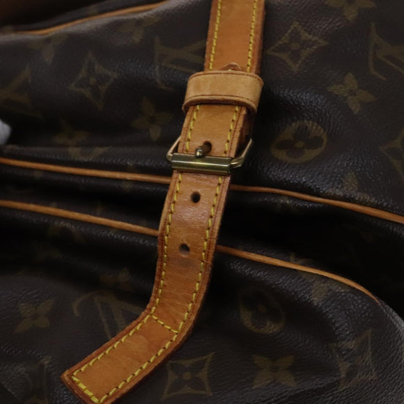 LOUIS VUITTON Monogram Saumur 35 Shoulder Bag M42254 LV Auth ar13275