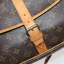 LOUIS VUITTON Monogram Saumur 35 Shoulder Bag M42254 LV Auth ar13275-25