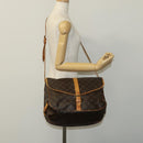 LOUIS VUITTON Monogram Saumur 35 Shoulder Bag M42254 LV Auth ar13275-27