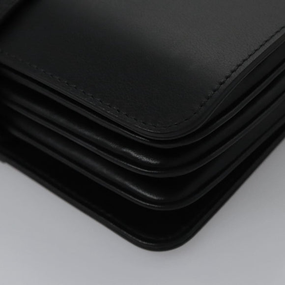 LOUIS VUITTON Rendezvous Shoulder Bag Leather Black M57743 LV Auth ar13279A