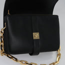 LOUIS VUITTON Rendezvous Shoulder Bag Leather Black M57743 LV Auth ar13279A-20