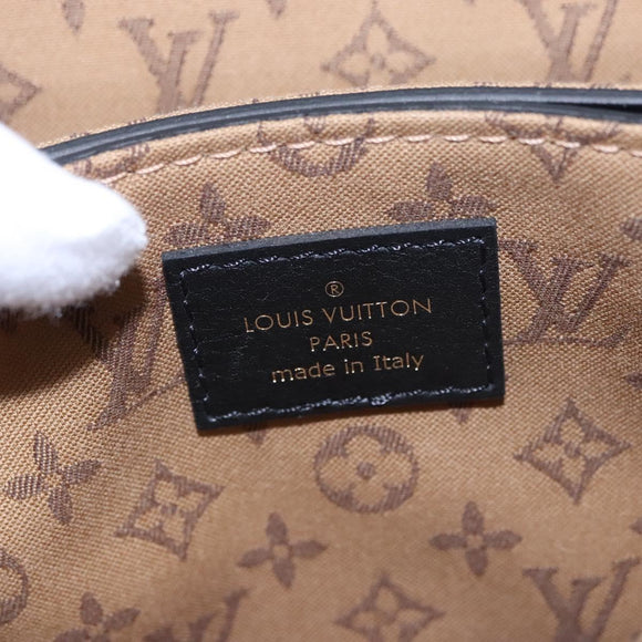LOUIS VUITTON Rendezvous Shoulder Bag Leather Black M57743 LV Auth ar13279SAM