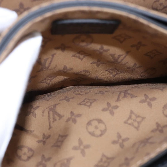 LOUIS VUITTON Rendezvous Shoulder Bag Leather Black M57743 LV Auth ar13279SAM