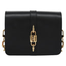 LOUIS VUITTON Rendezvous Shoulder Bag Leather Black M57743 LV Auth ar13279A-13