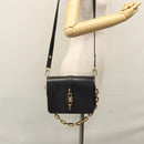 LOUIS VUITTON Rendezvous Shoulder Bag Leather Black M57743 LV Auth ar13279A-32