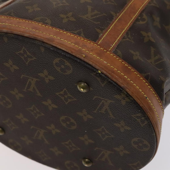 LOUIS VUITTON Monogram Bucket GM Shoulder Bag M42236 LV Auth ar13284