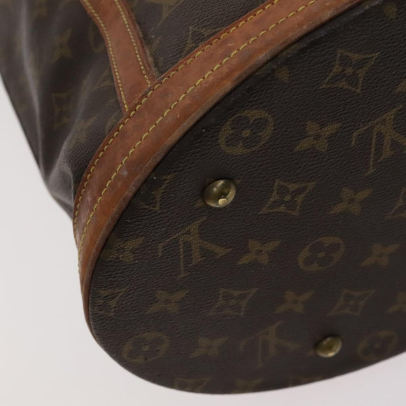 LOUIS VUITTON Monogram Bucket GM Shoulder Bag M42236 LV Auth ar13284