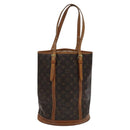 LOUIS VUITTON Monogram Bucket GM Shoulder Bag M42236 LV Auth ar13284-13