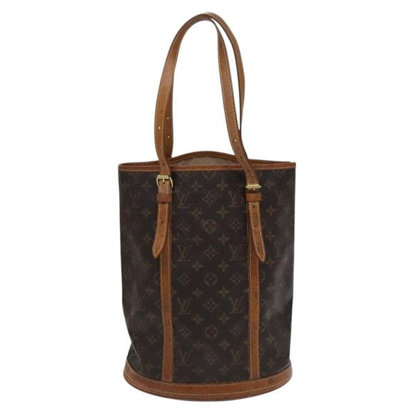 LOUIS VUITTON Monogram Bucket GM Shoulder Bag M42236 LV Auth ar13284