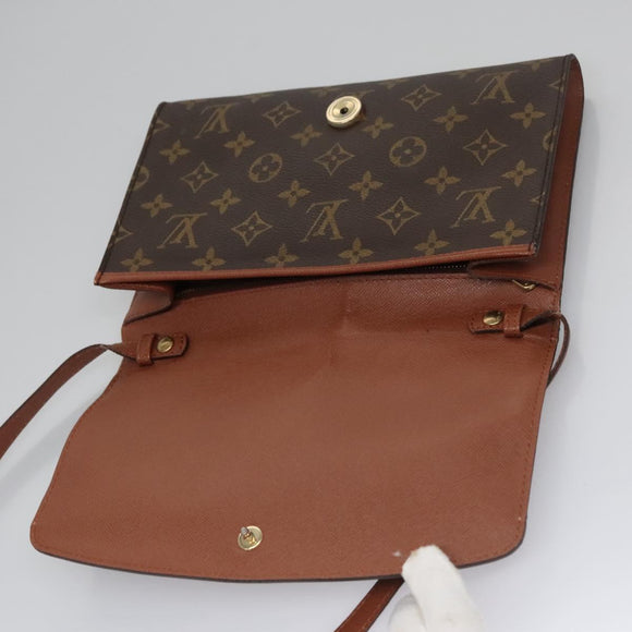 LOUIS VUITTON Monogram Bordeaux 24 Shoulder Bag M51798 LV Auth ar13297