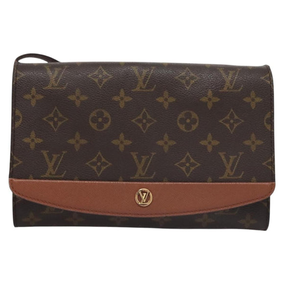 LOUIS VUITTON Monogram Bordeaux 24 Shoulder Bag M51798 LV Auth ar13297