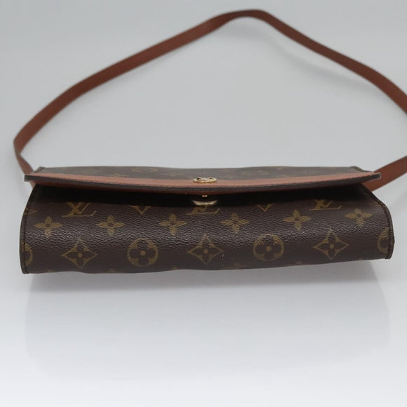 LOUIS VUITTON Monogram Bordeaux 24 Shoulder Bag M51798 LV Auth ar13297