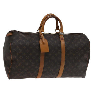 LOUIS VUITTON Monogram Keepall 50 Boston Bag M41426 LV Auth ar13304