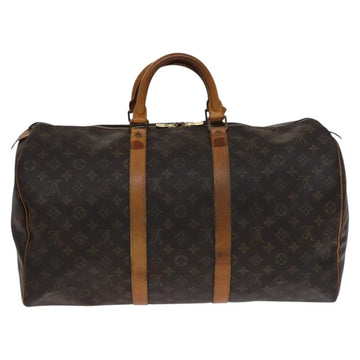 LOUIS VUITTON Monogram Keepall 50 Boston Bag M41426 LV Auth ar13304 - 0