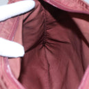 PRADA Shoulder Bag Nylon Wine Red Auth ar13308-21