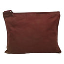 PRADA Shoulder Bag Nylon Wine Red Auth ar13308-2