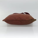 PRADA Shoulder Bag Nylon Wine Red Auth ar13308-5