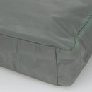 PRADA Tote Bag Nylon Gray Silver Auth ar13324-9